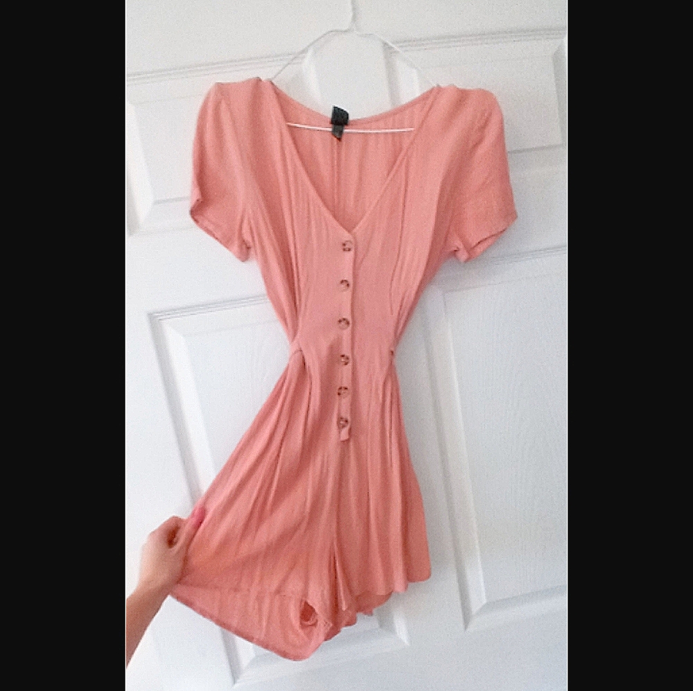Coral Romper